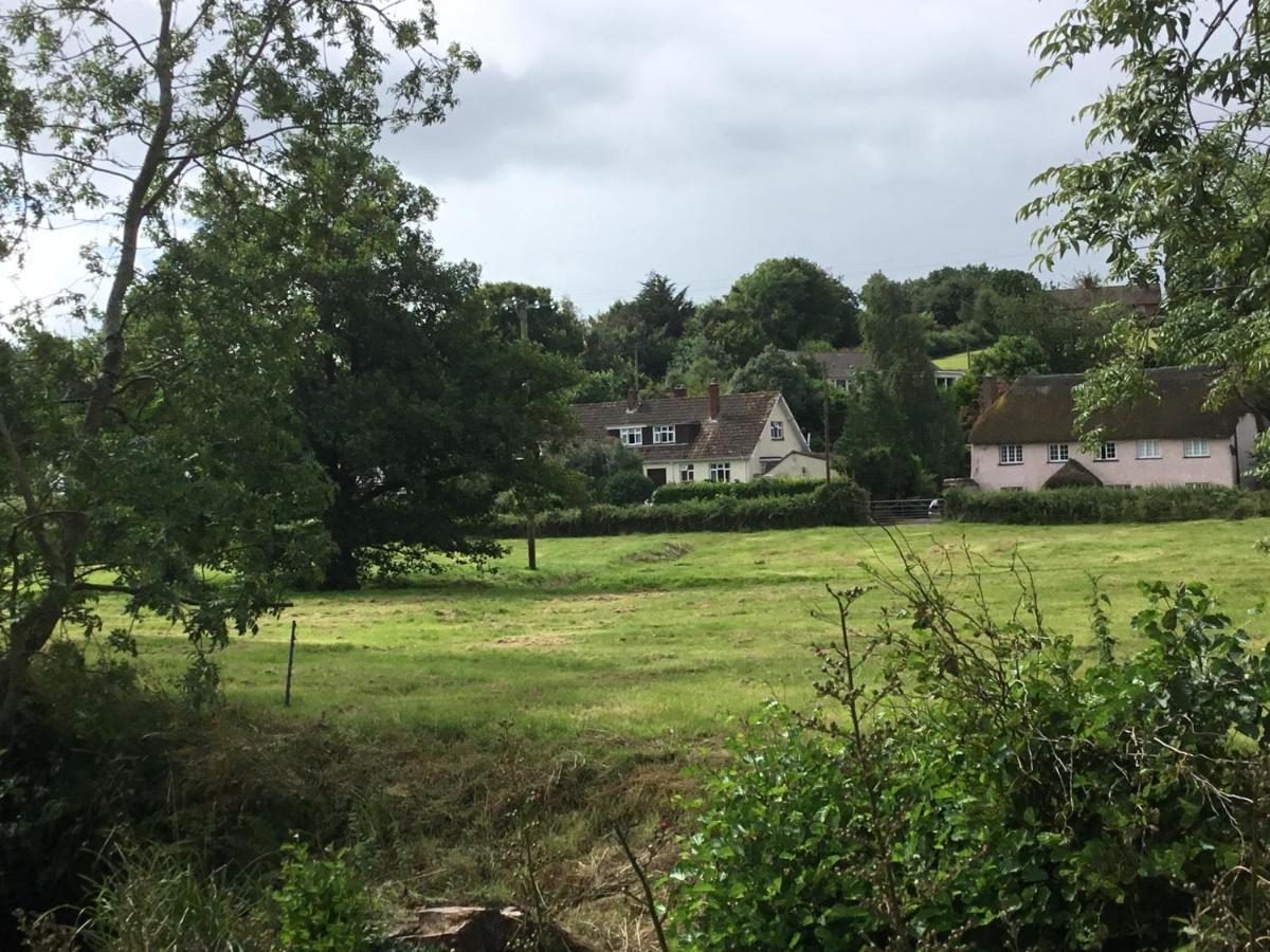 Lovely ground floor apartment in quiet village Exeter Buitenkant foto
